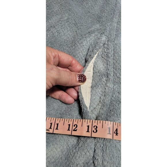 PATAGONIA Snap-T Polartec Fleece Pullover Gray/Pink Pockets Size XS - Picture 14 of 15